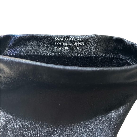 vintage knee high black boots - Picture 5 of 5